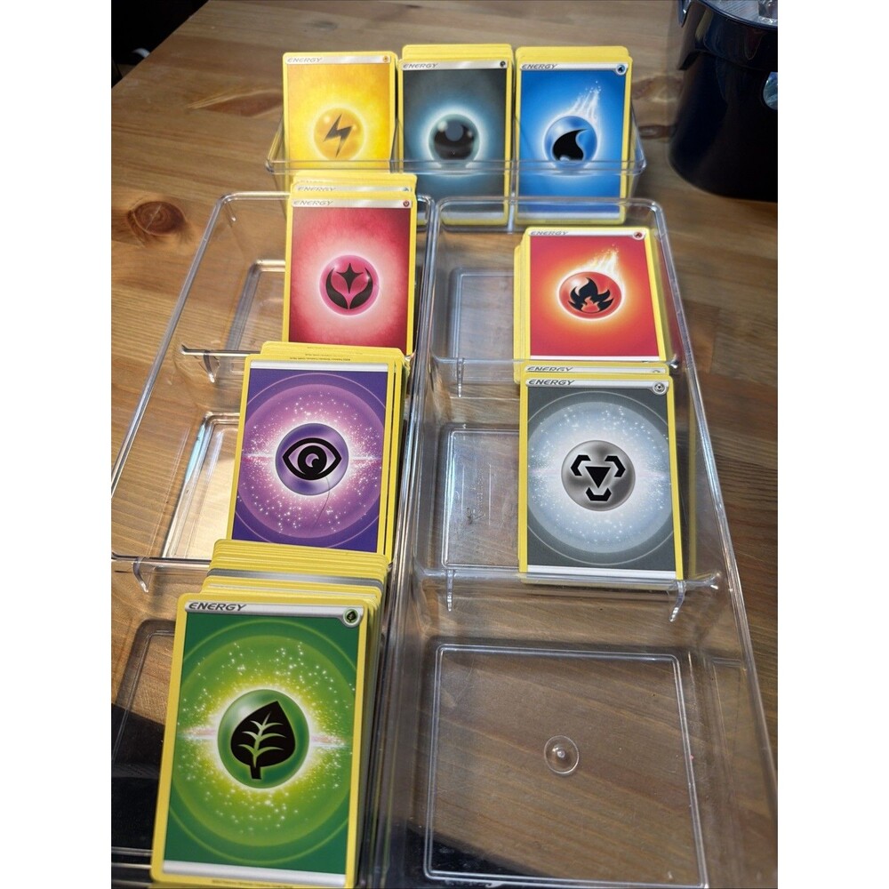 Pokémon Lot Of 358 Energy Cards Mixed